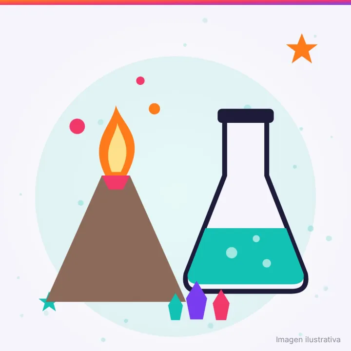 Kit de ciencia Volcanes y Cristales