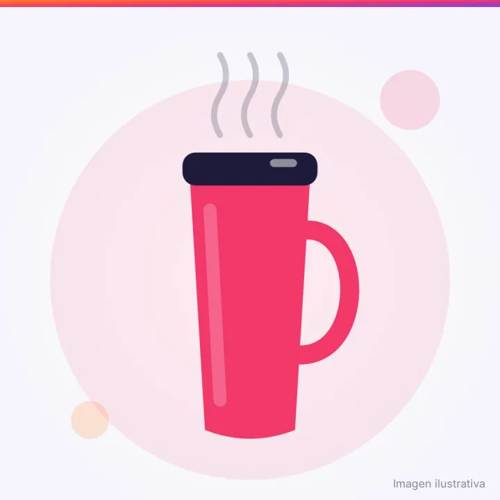 Vaso térmico con asa 350 ml