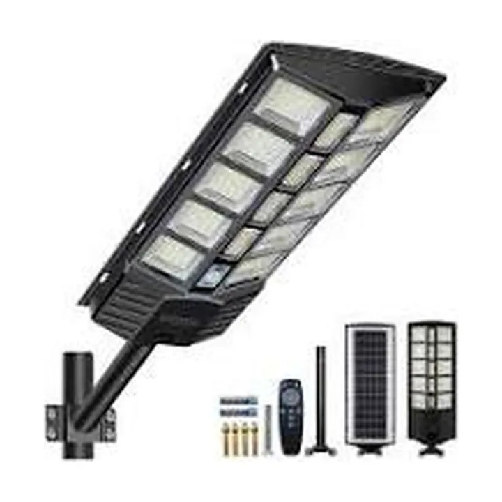 Lámpara solar LED para exterior con control remoto