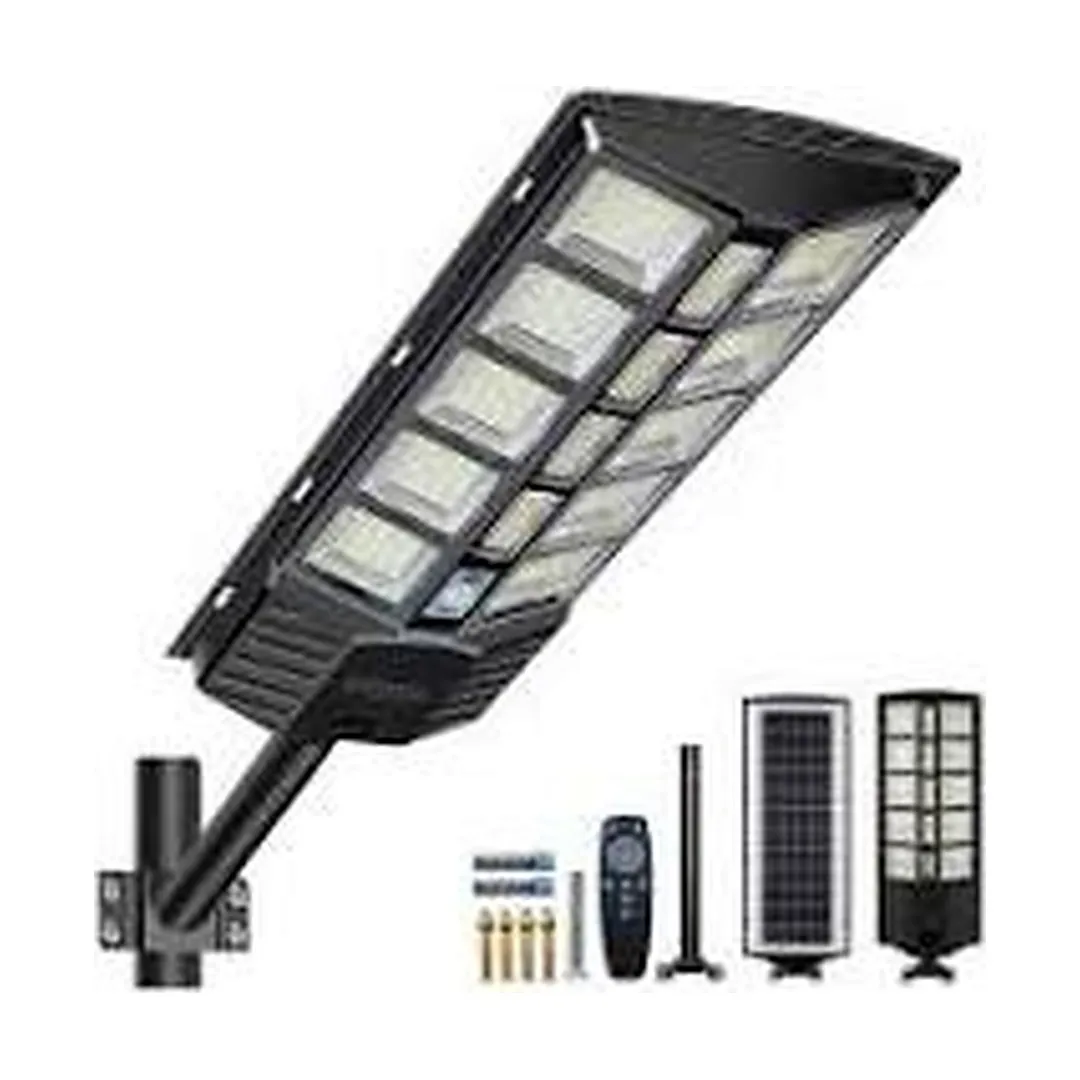 Lámpara solar LED para exterior con control remoto